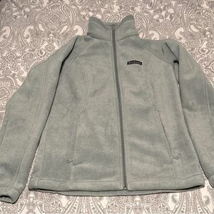 Columbia Women's Light Gray Fleece Jacket